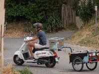 balade à scooter en drôme provençale