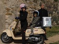 balade à scooter en drôme provençale