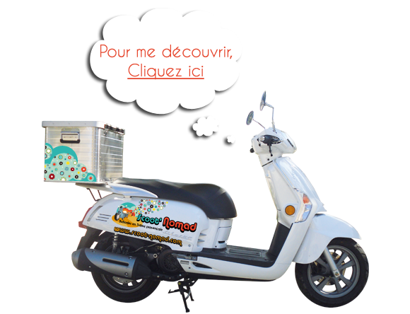 les scooters de Scoot'Nomad